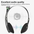 thumbnail image 3 of OUSITAID Casque USB avec Microphone à Réduction de Bruit Écouteurs pour Ordinateur avec Volume et Micro Silencieux pour PC Ordinateur Portable Casque Filaire Casque pour Centre d'Appels d'Affaires pour Skype Bureau Salle de Classe, 3 of 9