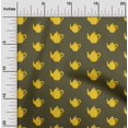 thumbnail image 2 of oneOone Georgette Viscose Dark Olive Green Fabric Tea Kettle Sewing Material Print Fabric By The Yard 42 Inch Wide-S2, 2 of 4