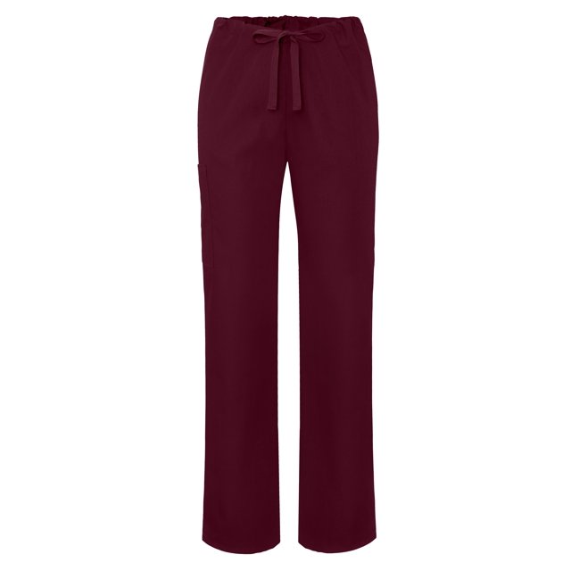 Sivvan Pantalon d'Uniforme Unisexe à Jambe Fuselée avec Cordon