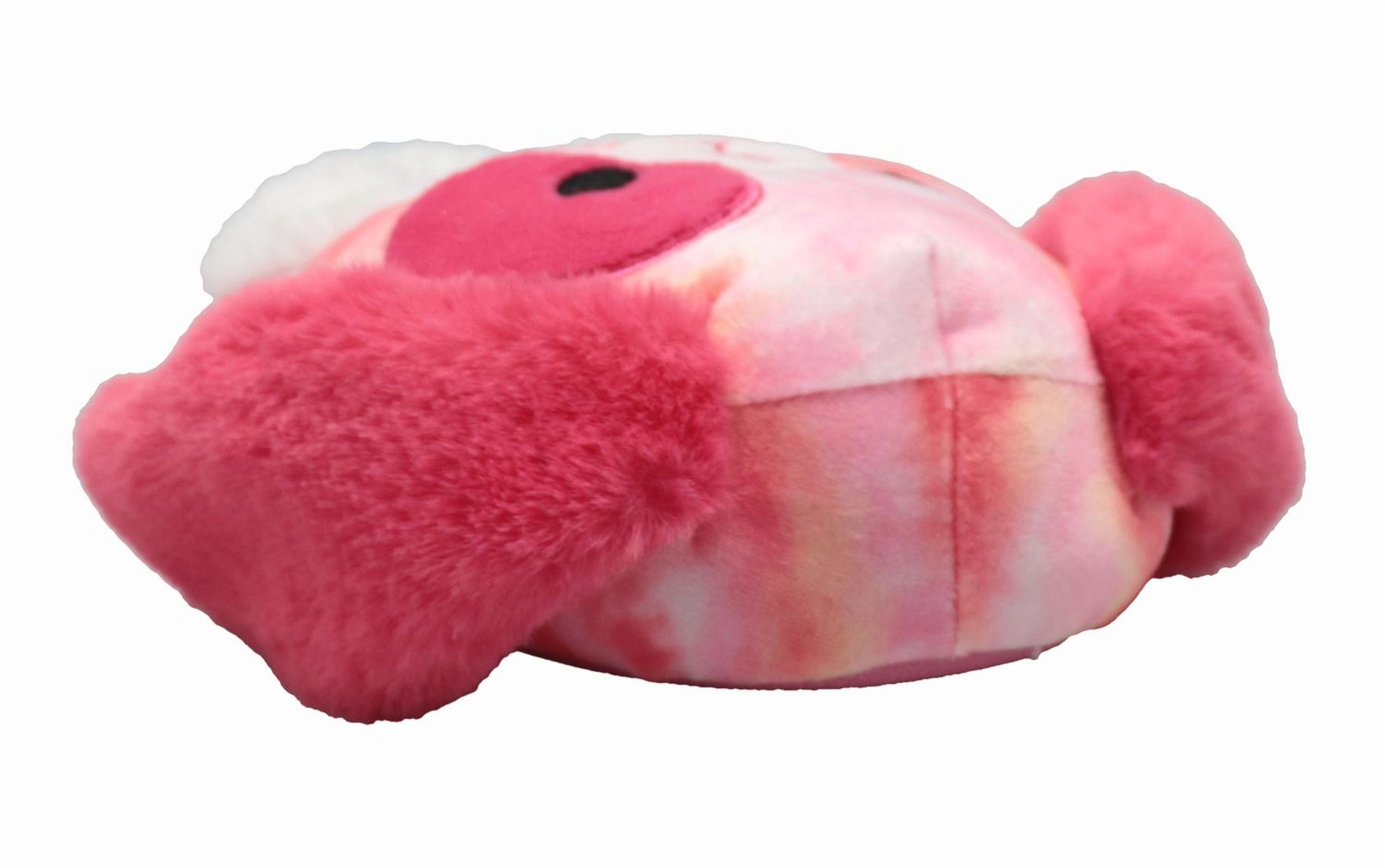 Chaussons pour fille Squishmallows avec Detina, le chien tie-dye.