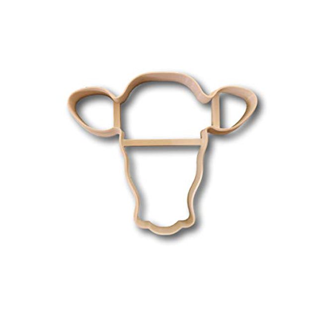 Cow Head cookie cutter (6.0 Inch)- Fast Shipping - Sharp Edges - Exceptional Quality