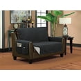 thumbnail image 1 of Classic Reversible Quilted Waterproof Furniture Protector Diamond Design (Sofa, Gray/Sliver), 1 of 2