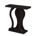 thumbnail image 2 of Convenience Concepts Newport Table Console Terry B, Fini Bois Espresso, 2 of 5