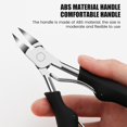 thumbnail image 4 of 7 Pcs Nail Clippers Set Ingrown Toenail Clippers Kit Stainless Steel Ingrown Toenail Removal Kit Professional Toenail Clippers Set for Ingrown and Thick Nail Durable Toe Nail Cutter, 4 of 11