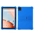 thumbnail image 1 of Case For Blackview Tab 70 Wifi 10.1 inch Tablet Safe Shockproof Silicone Stand Cover Blue, 1 of 6