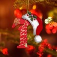 thumbnail image 5 of LSLJS 26 Letters Christmas Tree Decoration Pendant Christmas Tree Ornaments Personalized DIY Christmas Ornaments Christmas Decorations Xmas Tree Hanging Decor, 5 of 5