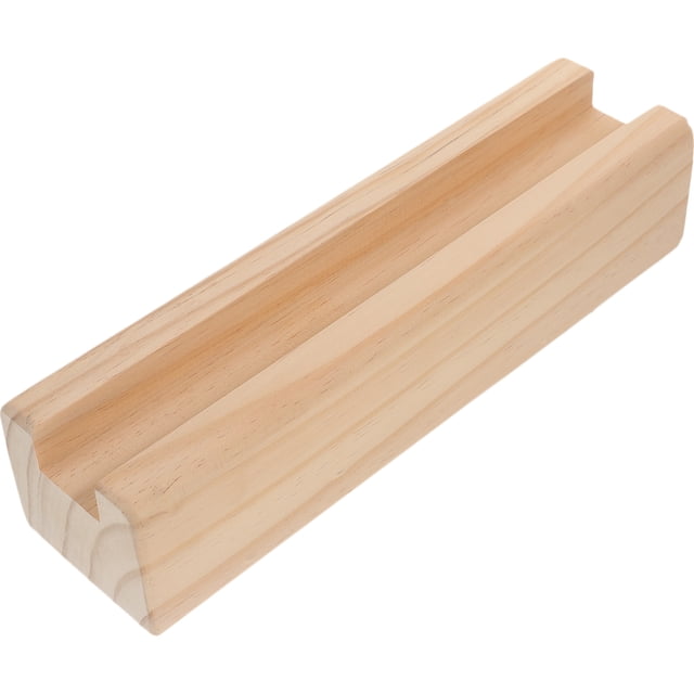 KAKOWELY Full Length Mirror Base Floor Mirror Base Wooden Mirror Holder Full Length Mirror Block Base,11.81"X3.15"X2.76"