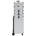 thumbnail image 2 of vidaXL Make-up Trolley Aluminium Silver, 2 of 5