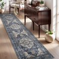 thumbnail image 3 of -Runner Rug X Rugs for Living Room- Machine Washable Rug-Soft Living Room Rug-Vintage Non Slip Carpet-Rugs for Bedrooms Dining Office, 3 of 6