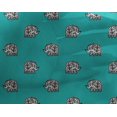 thumbnail image 4 of oneOone Georgette Viscose Fabric Elephant Block Print Fabric By Yard 42 Inch Wide, 4 of 4