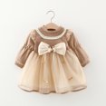 thumbnail image 4 of RKSTN Robe à Manches Longues pour Filles, Version Robe pour Enfants, Robe Princesse avec Nœud Loli-ta, Robe d'Automne, 4 of 6