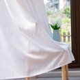 thumbnail image 4 of Laisse un Rideau Transparent Tulle Fenêtre Traitement Voile Drape Valance 1 Panneau Tissu HU2481, 4 of 9