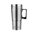 thumbnail image 3 of TIELUTT Stainless Steel Car Travel Heating Cup Car Water Heater Travel Portable Heating Cup with Drinking Glasses Ceramic Mugs for Painting Bulk Water Cups Reusable 1950's Juice Glasses Drinking Glas, 3 of 7