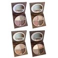 thumbnail image 3 of Eyeshadow Portable Earth Color Low Saturation Mist Peach Nude Makeup Milk Coffee Shimmering Pearlescent Four Color Eyeshadow Panel, Eyeshadow for Women, 3 of 8