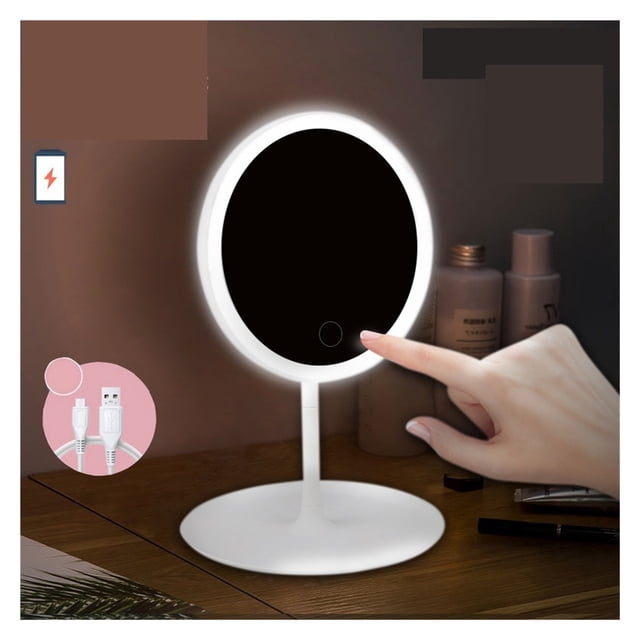 Makeup Mirror Led Touch Screen Mirror Standing Mirrors Table Mirrors Vanity Miroir Cosmetic Mirror With Lights Make Up Miroir ,Widely Use