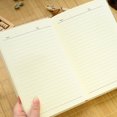 thumbnail image 3 of SNNROO Linen Cloth Notebook  Hardcover Notebook with Blank Ruled Paper  Diary  Composition Notebook Style Style 4; ;, 3 of 5