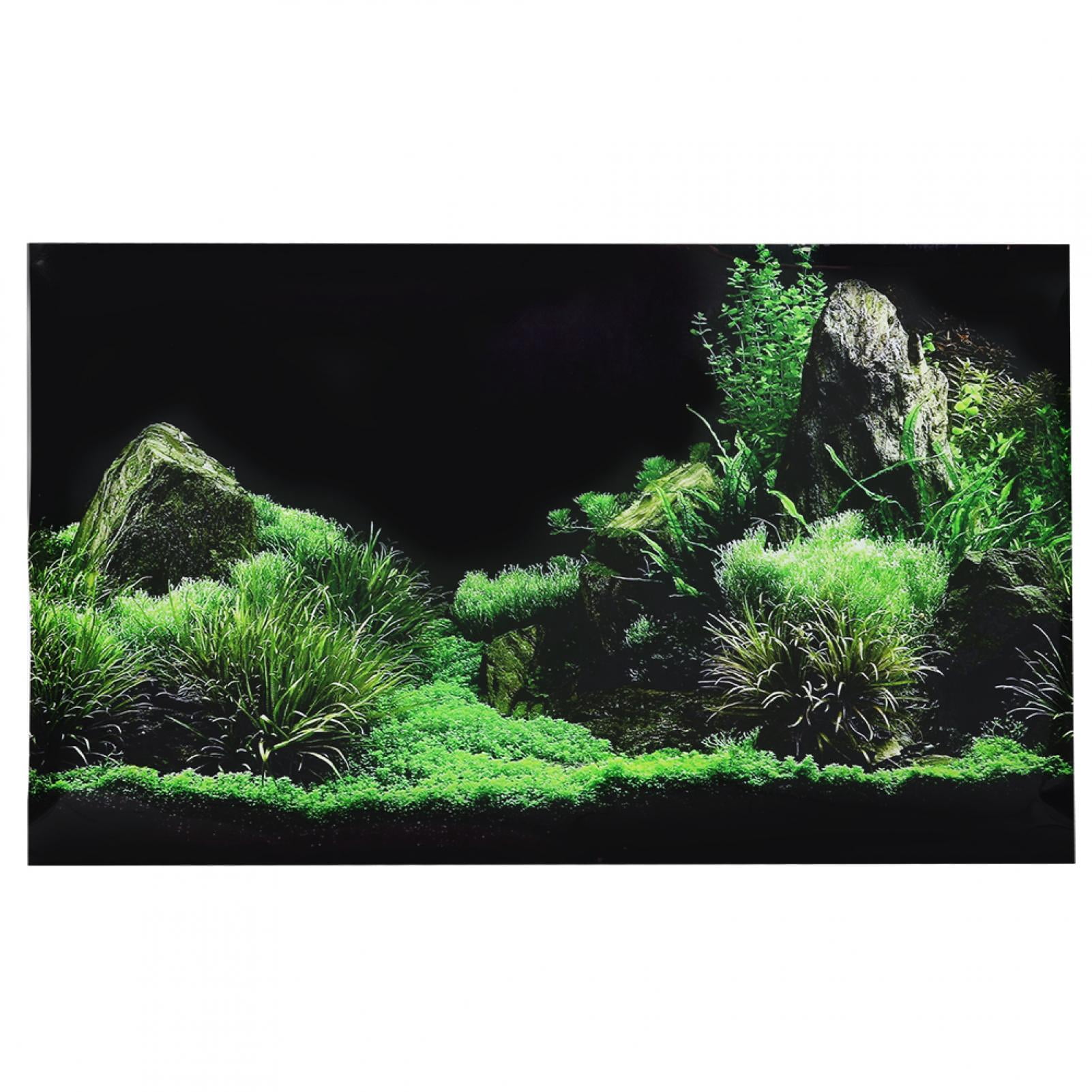 Fish Tank Sticker,Aquarium Fish Tank Seafloor Aquarium Decoration Sticker Water Grass Aquarium Sticker Ultimate Comfort