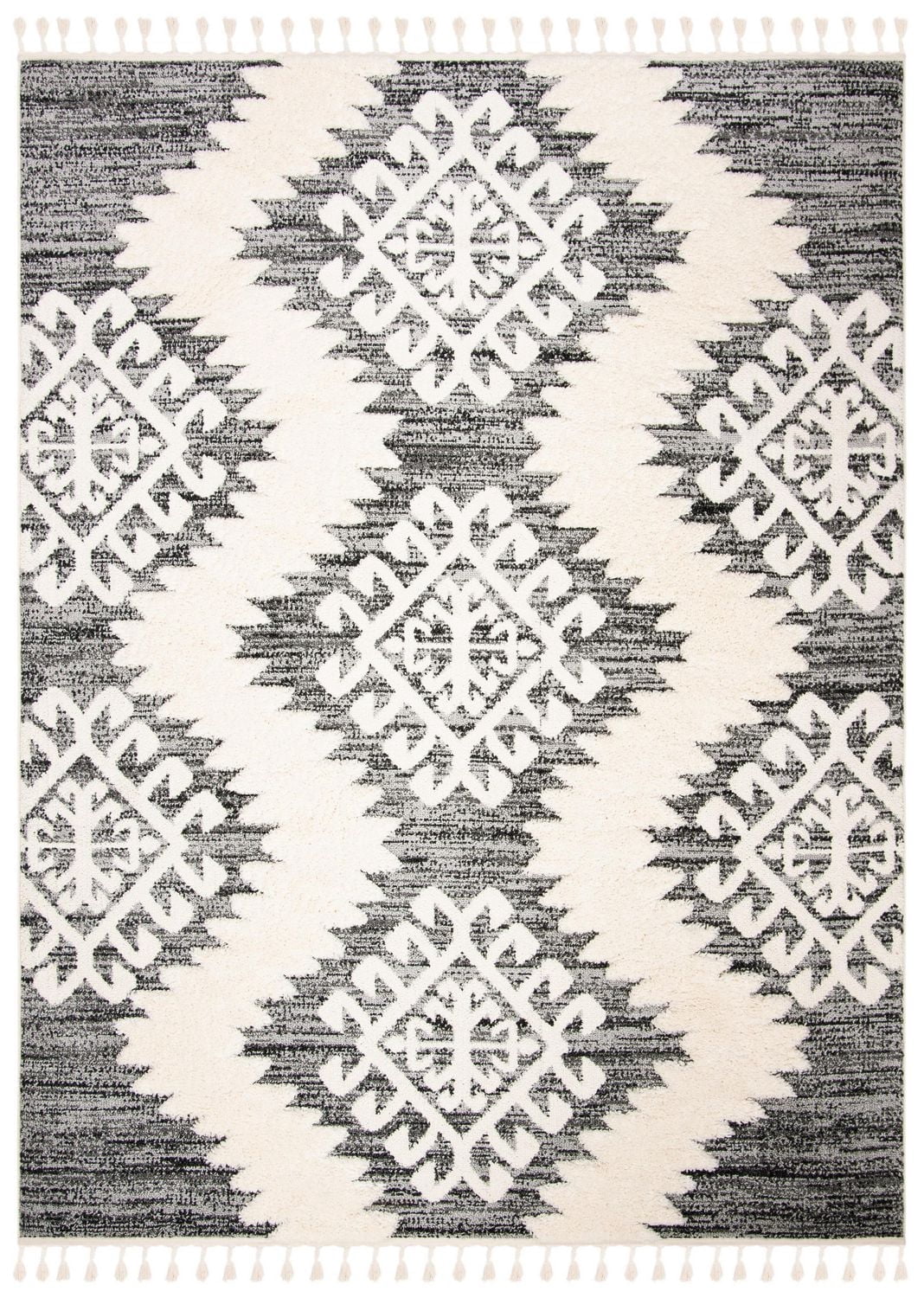 Safavieh Moroccan Tassel Desmond Tapis Géométrique Shag