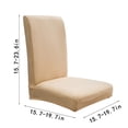 thumbnail image 3 of Clearance! Table Seat Covers Chair Covers Wedding Chair Cover Slipcovers Chair Seat Cover Chair Seat Covers for Dining Chairs Kitchen Chairs Covers Covers for Chairs, 3 of 6