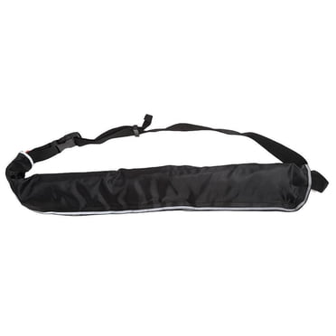 Inflatable Life Jacket Waist Belt Flotation Device With Reflective Tapes and Whistle manual inflatable belt