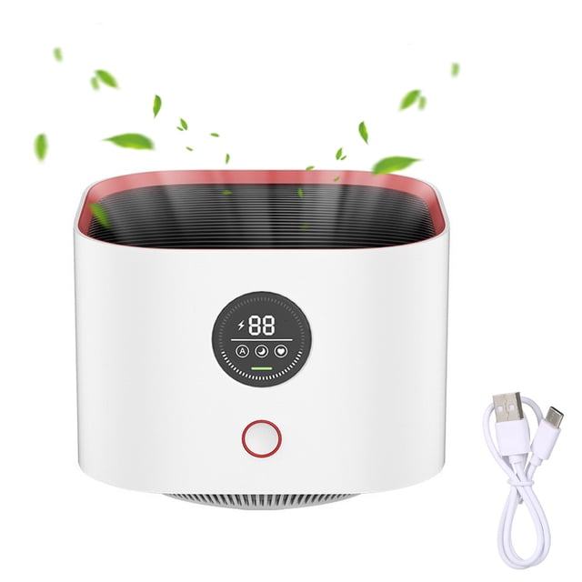 Air Purifier for Home Bedroom Carbon Filter Air Cleaner with