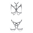 thumbnail image 3 of Sexy Underwear Explosion Nipple Metal Chain Three Piece Set for and Daring Ladies, 3 of 3