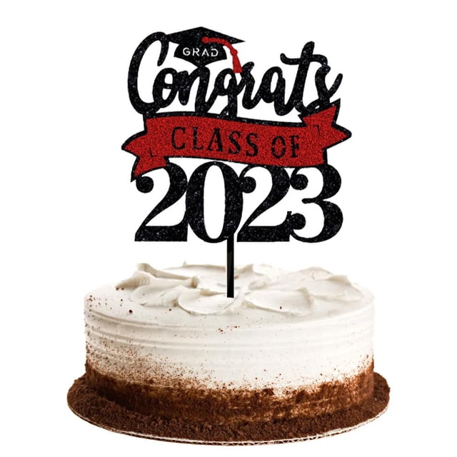 Vaidha The Class Of 2024 Graduation Party Cake Arrangement Tools Party Cake Insert Decoration