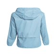 thumbnail image 3 of Manteaux Imperméables Légers pour Femmes, Coupe-Vent, Couleur Unie, Fermeture Éclair, Ouverture Frontale, 3 of 6