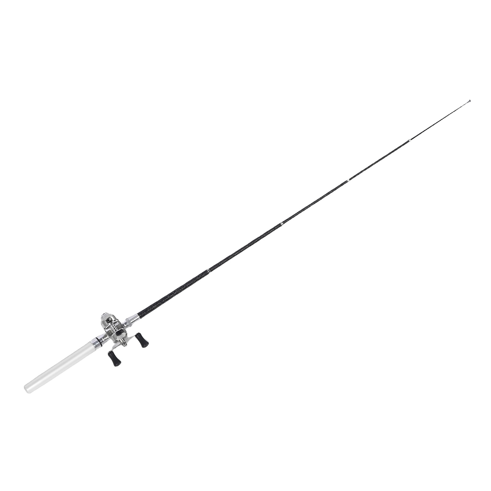 Portable Pocket Telescopic 37inch Mini Pen Fishing Rod, Small Pen Fishing Pole with Reel, Lightweight Fishing Rod Reel Combo for River Lake Reservoir Ice Fishing