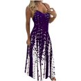 thumbnail image 2 of Robe de Soirée Élégante Grande Taille pour Femmes Mode Été Longue Robe avec Bretelles, 2 of 6