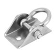 thumbnail image 2 of Fosa Stainless Steel D-Type Suspension Swing Hanger Hook Fixed Plate Hammock Hanging Chair Accessory, Swing Hanging Fixed Plate, 2 of 8
