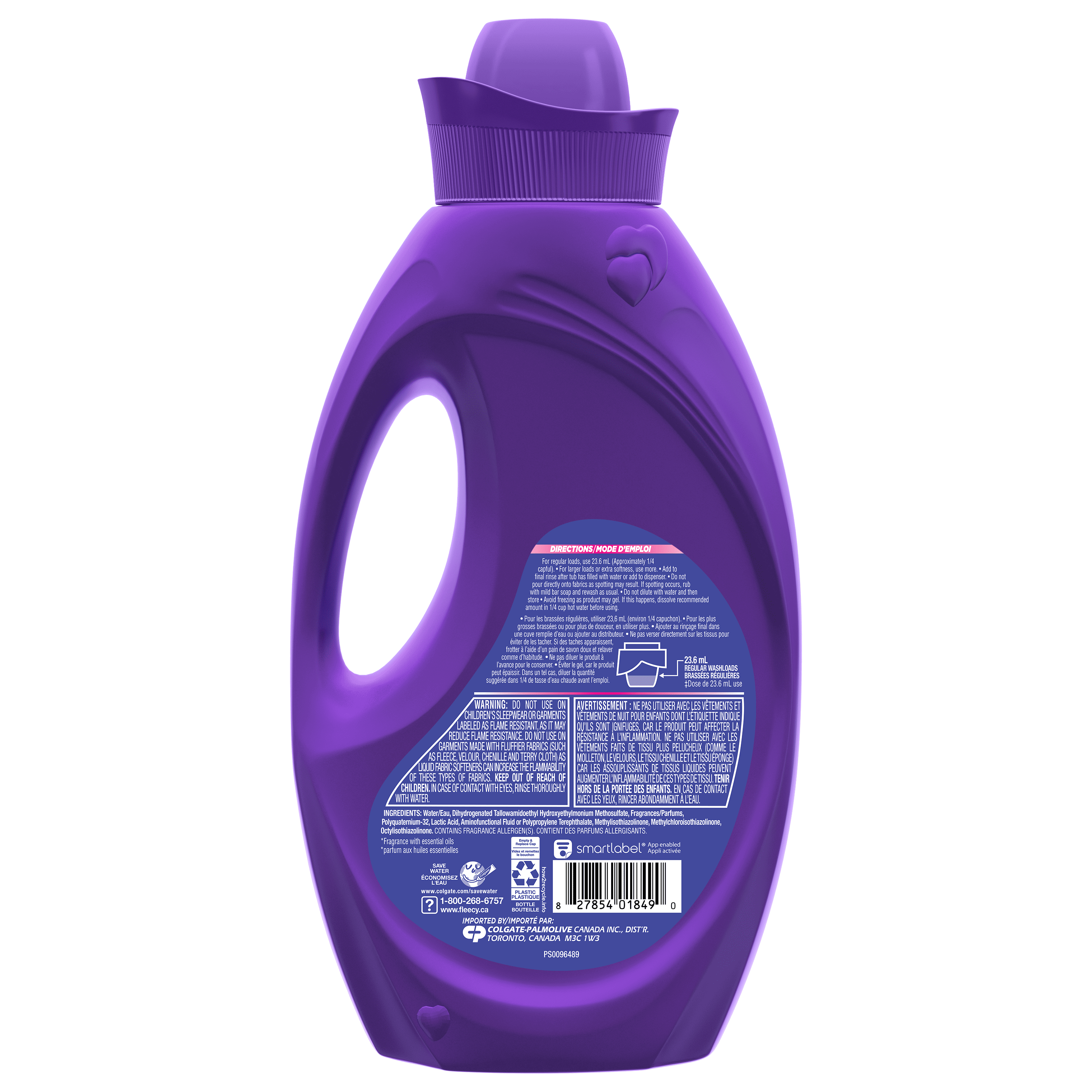 Fleecy Sensations Liquid Fabric Conditioner, Lavender Scent