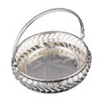 thumbnail image 2 of veasfak Fruit Tray with Handle Creative for Household Cupcake Display Birthday Party Round, 2 of 9