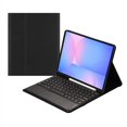 thumbnail image 1 of Touch Keyboard Case for Samsung Galaxy Tab S10 FE/ S9 FE 5G 10.9 Inch/Tab S9 11 Inch, with Pencil Holder - Magnetically Detachable Touch Bluetooth Keyboard, 1 of 7