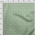 thumbnail image 3 of oneOone Cotton Flex Light Green Fabric Text Sewing Craft Projects Fabric Prints By Yard 40 Inch Wide, 3 of 5