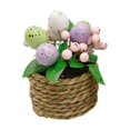 thumbnail image 2 of Boovnll Easter Eggs Potted , Simulated Leaf & Eggs Artificial Eggs Flowers Easter Decorations for Table Easter Decor for Easter Kitchen Dining Table Centerpiece, Easter Decorations, 2 of 6