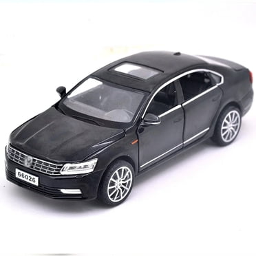 1/32 Convient pour Volkswagen Passat Moulage sous Pression Modèles en Alliage Métallique Voiture Son et Lumière Série à Rétrofriction Jouets pour Enfants Cadeaux