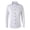 White, variant on RXIRUCGD Mens Fashion Casual Solid Tops Turndown Collar Buttons Cardigan Shirts, Red, Size: 3XL