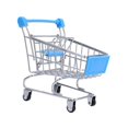 thumbnail image 4 of Jeu de Rôle pour Enfants Mini Chariot de Courses en Métal et Panier Supermarché G5V1, 4 of 9
