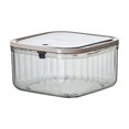thumbnail image 1 of SLYNSHome Mini Desktop Trash Can Press Lid Organizer for Tidy Desk Storage - Gray - S, 1 of 7