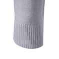 thumbnail image 3 of EGNMCR Chandail Col Rond pour Hommes, Chandail pour Hommes Mode Décontractée d'Hiver pour Hommes Design Uni Manches Longues Col Rond Haut Chandail pour Hommes, 3 of 8