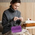 thumbnail image 3 of Light Weight Ice Silk Thread Composite Yarn Hand Woven DIY Hollow Thread Hook Pack Summer Cool Hat Cushion Yarn, 3 of 4