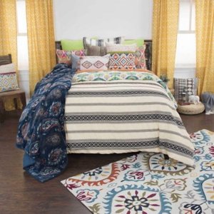 Rizzy Home 98"" X 98"" Duvet - Bt4469