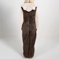 thumbnail image 4 of Combinaison à Manches pour Femmes Combinaison à Manches Longues avec Capuche Pyjama Décontracté d'Hiver Chaud Combinaison de Nuit pour Femmes en Liquidation, 4 of 6