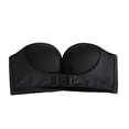 thumbnail image 2 of TIMIFIS Strapless Front Buckle Gathe r up Invisible Anti-Slip Push Up Bra, 2 of 5