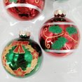 thumbnail image 5 of Holiday Time Dia 65mm 4Ct Wreath Glass Ornament, 5 of 5