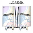 thumbnail image 4 of Compatible With PS5 Pro Consoles Cartoon Anime Stickers Set, Cute Custom Decals with Game Controller Skin, 4 of 4
