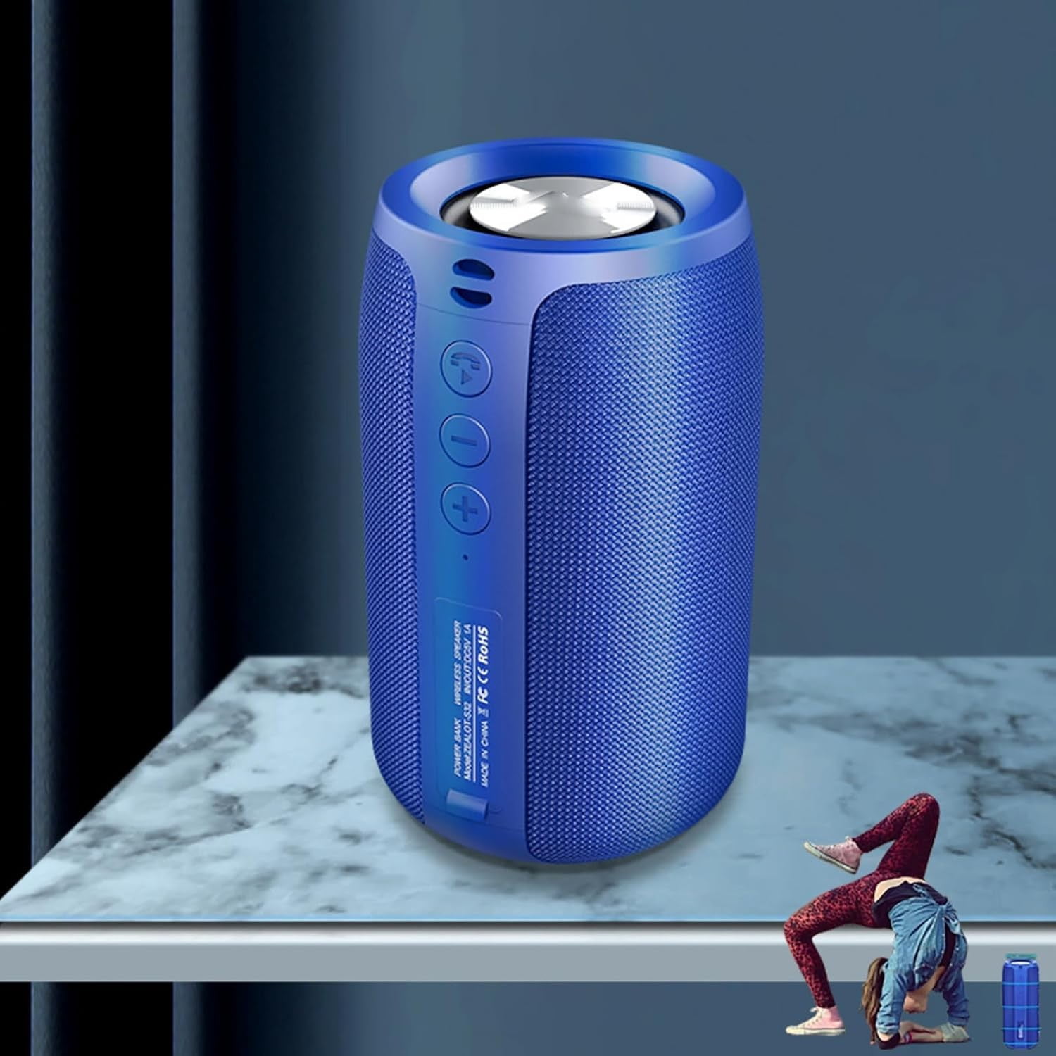 Speakers Bluetooth Wireless Aursear Waterproofs Bluetooth Speaker Aursear Portable Bluetooth Speaker Portable Wireless Speaker with Louds Stereo Sound Portable Bluetooth Speakers