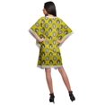 thumbnail image 4 of Moomaya Robe Courte de Caftan de Plage, Robe de Couverture Imprimée, Kaftan pour Femmes, Tenue de Plage, Couverture, 4 of 4