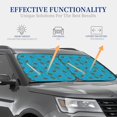 thumbnail image 4 of Wukai Sea Turtle Car Front Windshield Sun Shade,Sun Visor Shield Block Automotive Interior Protector Blocks UV Rays-Medium, 4 of 6